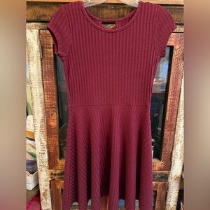 The Children's Place Red Fit and Flare Dress